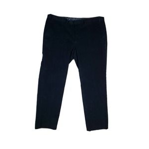 LRL Ralph Lauren Navy Blue Corduroy Flat Front Pants Mens 40x30 (m 42x28)